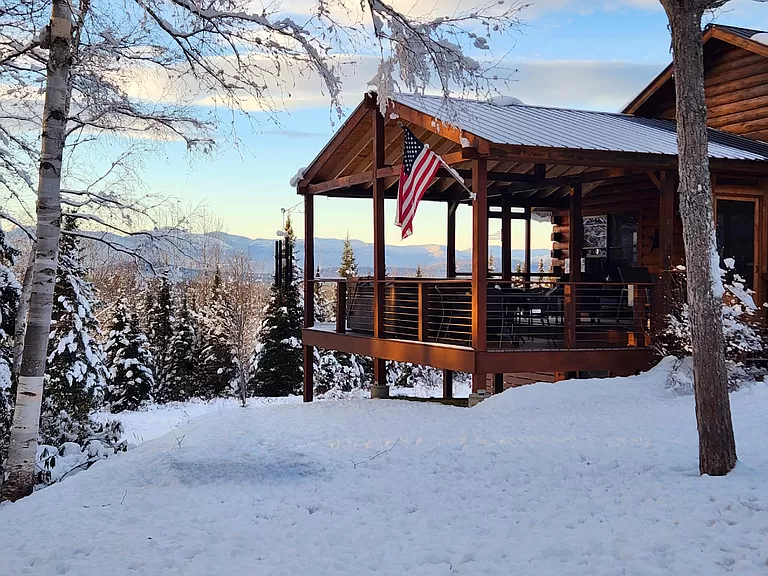 Maine Log Cabins For Sale