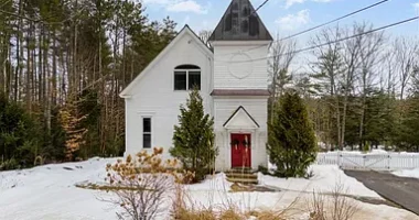 Maine Homes for sale: Former Oak Hill Chapel Transformed into Modern Luxury Living