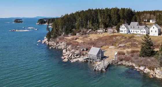 Maine Waterfront Homes for Sale: Discover this Sand Beach Road's spectacular 3.1±-acre waterfront property in Maine.