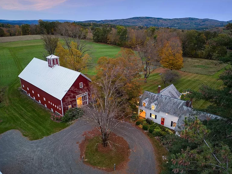 Charming Vermont farmhouse for sale. 151+-acre Vermont farms on the Saxtons River.