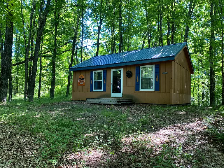 Picturesque Michigan cheap land for sale, Your Off-Grid Cabins on 294 acres of land.