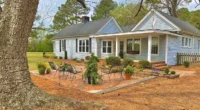 Charming North Carolina Home for Sale: Find Serenity in Your Renovated Home with Front and Side Porches