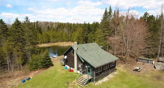 Charming Vermont cabins for sale. Discover your Vermont Farms on 29.1 acres in Sheffield.