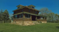 Historic West Virginia farmhouse for sale: A Classic American Foursquare on 30 Acres.