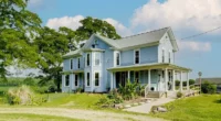 Affordable Ohio Farms for Sale-Classic Farmhouse on a 15-acre Homestead in Ohio.