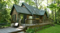 Minnesota Log Cabin for Sale, Acreage Cabin on 4 Acres by Kettle River.