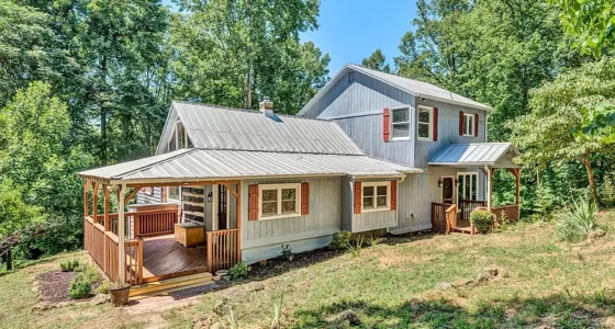 Virginia Real Estate: Home with land on 9 acres for Sale.