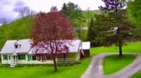 Vermont Farm Houses for Sale, Old Farmhouse with Acreage.