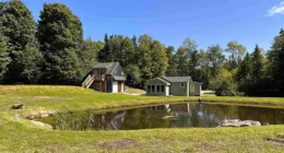 Charming Vermont Waterfront Cabin For Sale—Home with Land.