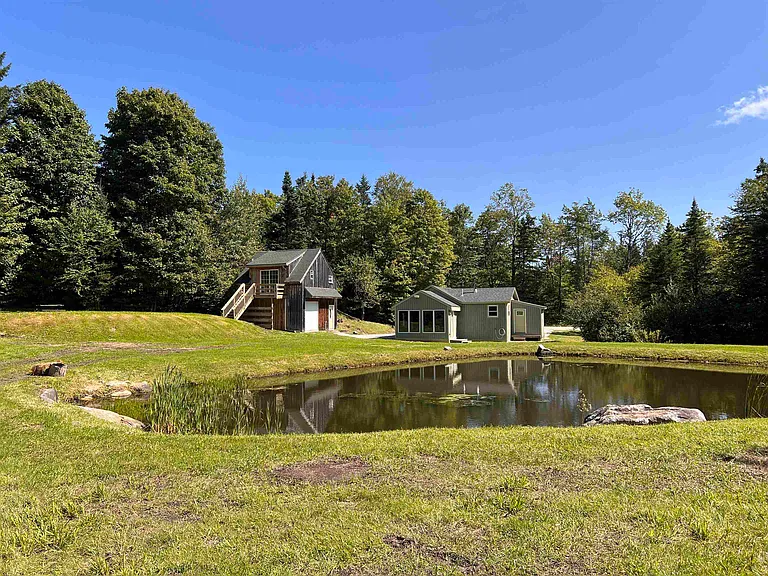 Charming Vermont Waterfront Cabin For Sale—Home with Land.