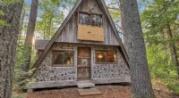 Secluded New Hampshire Cabins for Sale: A-Frame Cabin in Ossipee