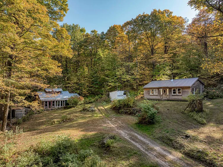 Vermont Off-Grid Cabins for Sale: 41 Acres of Privacy