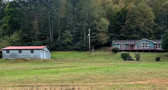 West Virginia Farms for Sale: Farmhouse With 63 Acres