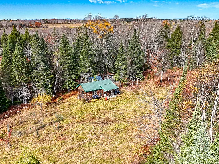 Rustic Maine Land for Sale: 99 Acres with Cabin