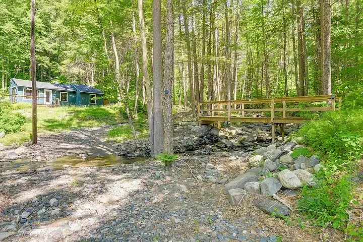 Vermont Cabins for Sale Near Falls Brook On 1 Acre.