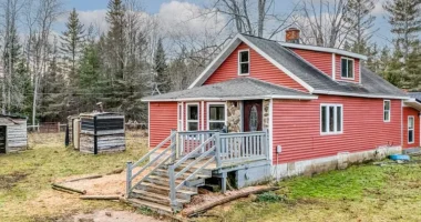 Michigan Farms for Sale with Outbuildings On 40 Acres.