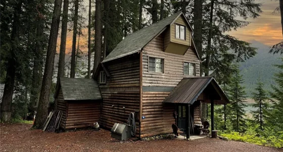 Washington Cabins for Sale On 0.43 Acres.