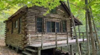 Vermont Cabins for Sale: Off-Grid Log Cabins on 24.6 Acres