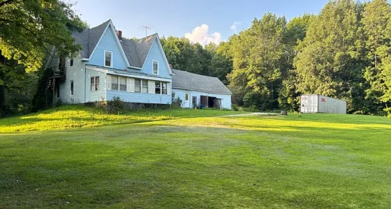 Maine Farmhouses for Sale On 11 Acres